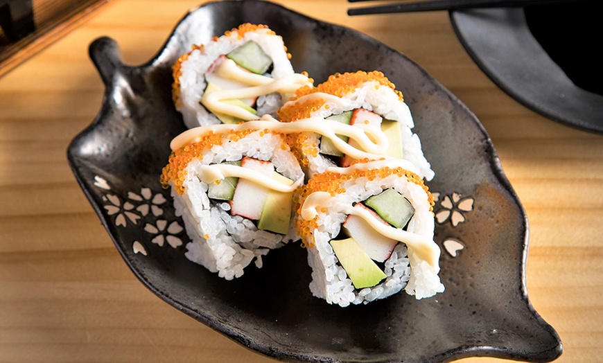 Image 4: Japanese Feast with Sake for Two