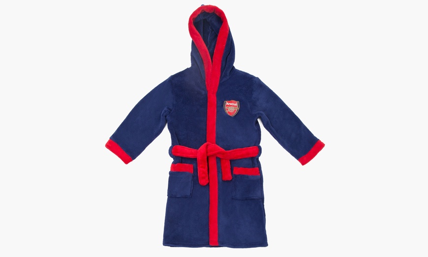 Image 16: Boys' Football Dressing Gown