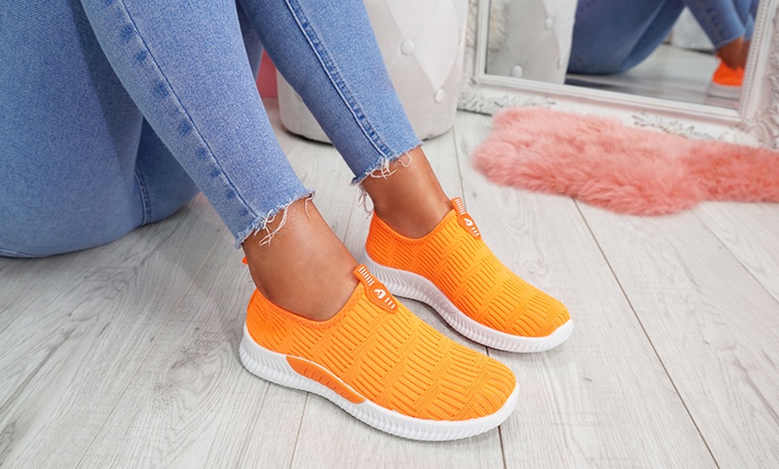 Image 20: Women's Sock-Style Trainers