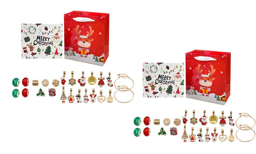 Image 3: 1 ou 2 calendriers de l'Avent avec bijoux et charms