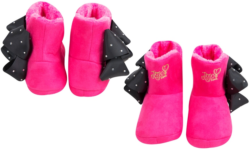 Image 3: JoJo Siwa Bow Slippers