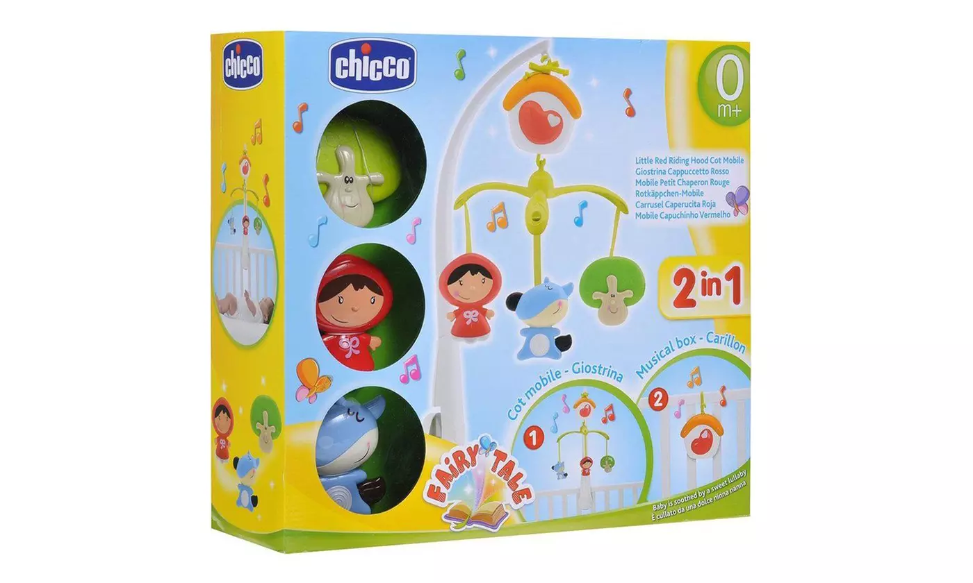 Mobile et Boîte à Musique 2 en 1 Petit Chaperon Rouge Chicco - Second Medium