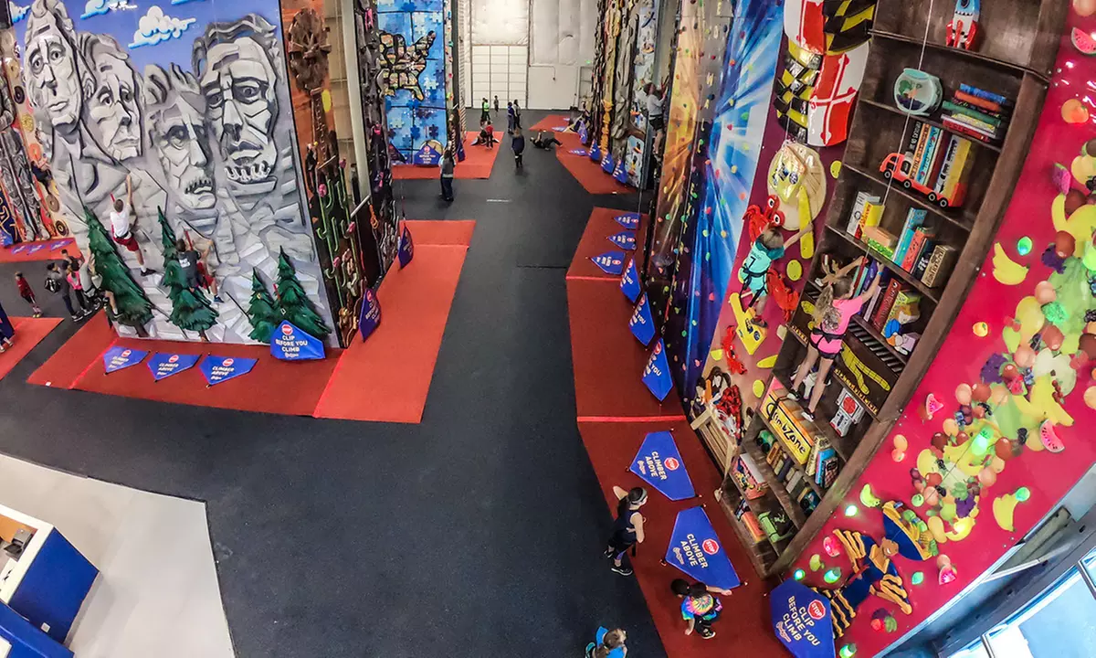 $35 for Three-Hour Indoor Climbing Session for Two at ClimbZone White Marsh  ($50 Value) - Primary Image