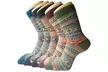 1x, 5x oder 10x Damen-Socken mit Norweger-Muster - Second Medium