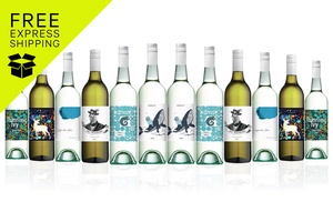 Mixed Aussie White Wine Dozen (12 Bottles) from Coffee and Wine Co