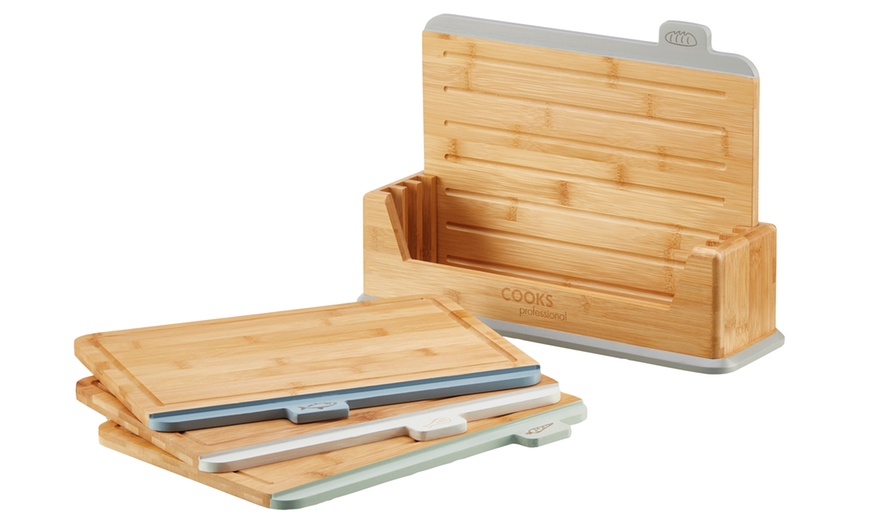 Image 4: Bambo Chopping Board Set