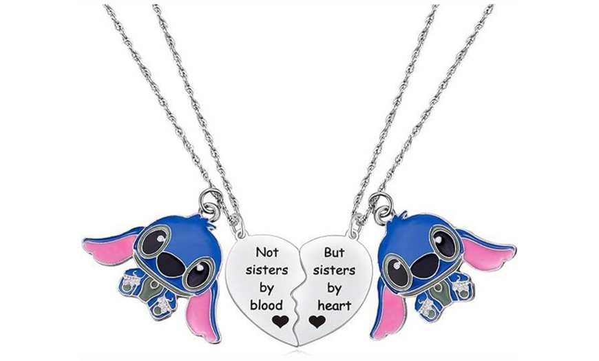 Image 8: Stitch-Inspired Friendship Necklaces and Bracelets