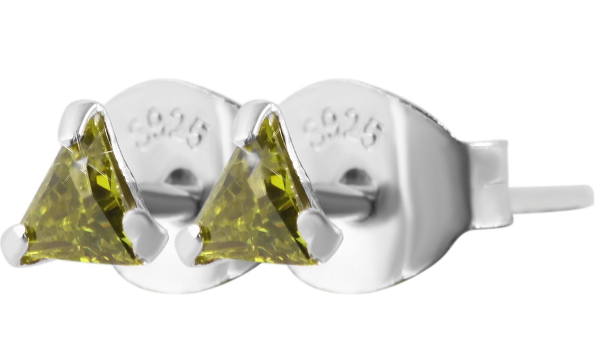 Image 31: 1, 2 ou 3 boucles d'oreilles goujons en argent sterling pour enfants