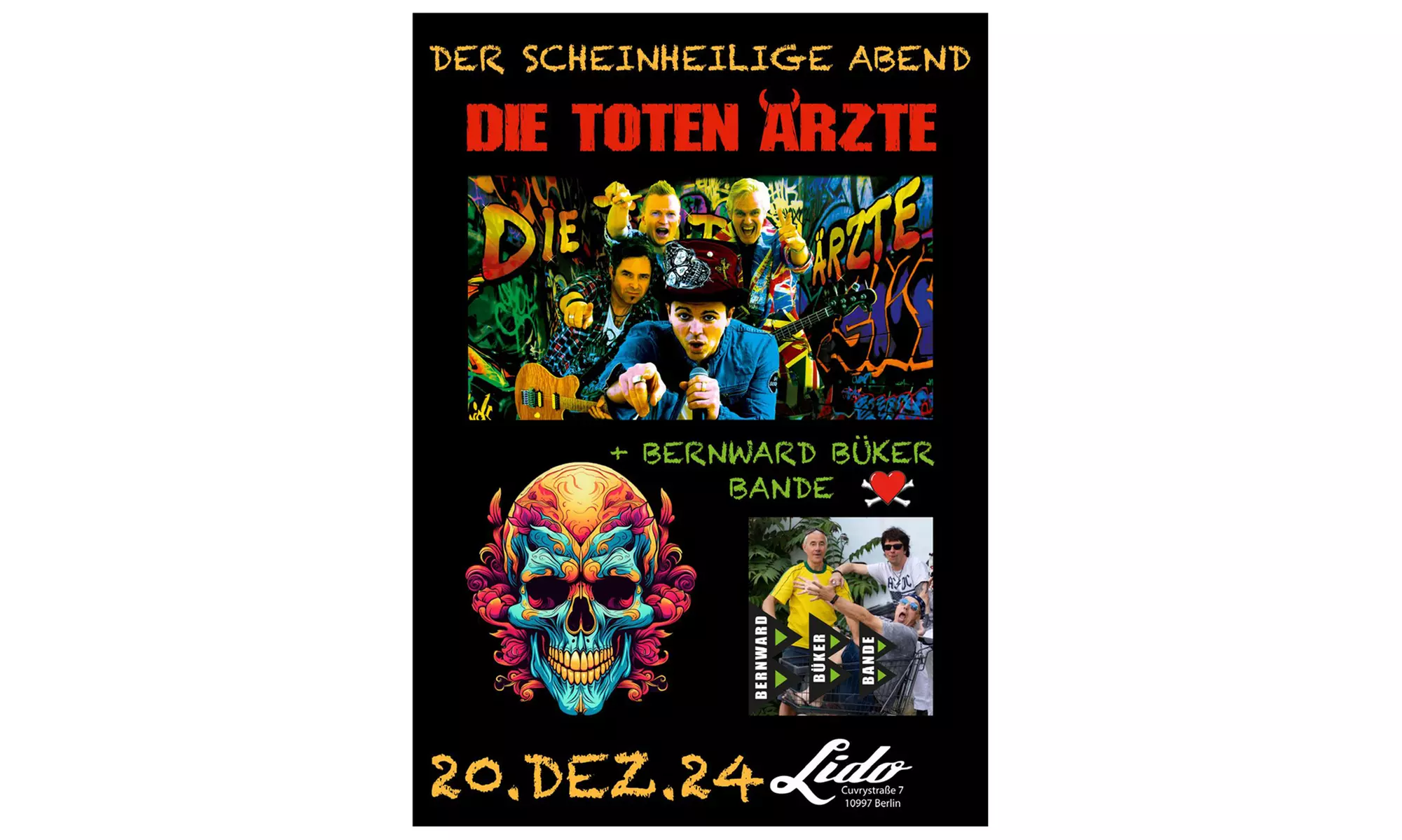Ticket für "Scheinheilige Abend" & "Weihnachtsparty" am 20. & 27. Dez. in Berlin & Angermünde (bis 36% sparen) - Primary Image