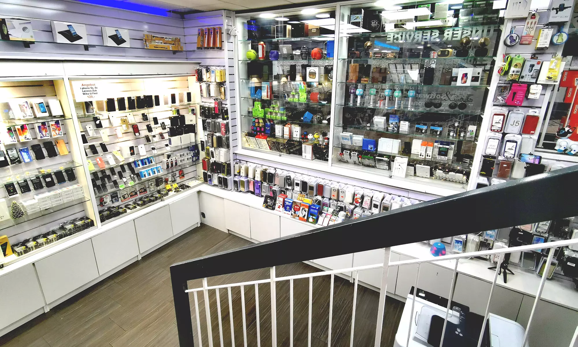 Display-Reparatur für Smartphone