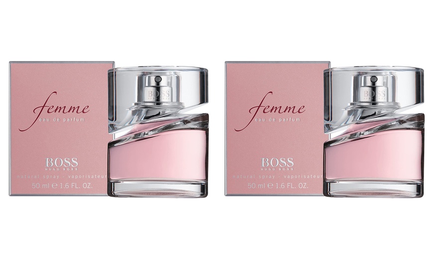 Image 3: Hugo Boss Femme EDP Women's Fragrance 50ml or 75ml