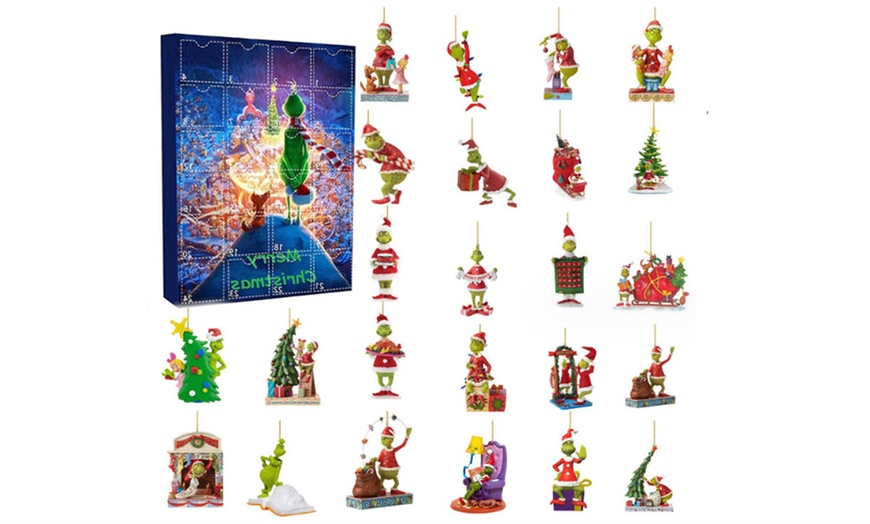 Image 7: 24-Pieces Elf Christmas Advent Calendar