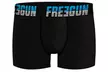 Pack de 4 boxers cton ou microfibre pour homme Freegun - Second Medium