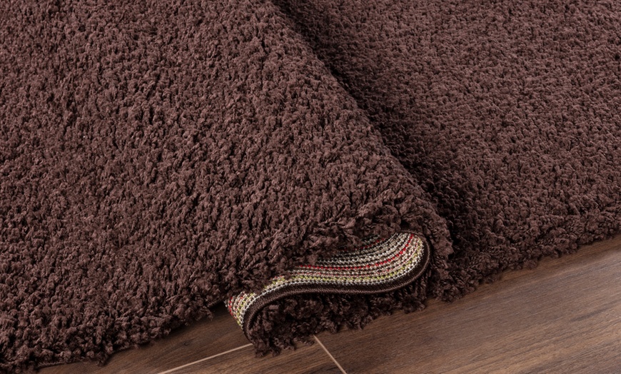 Image 9: Modern Thick Shaggy Rug in 10 Colours