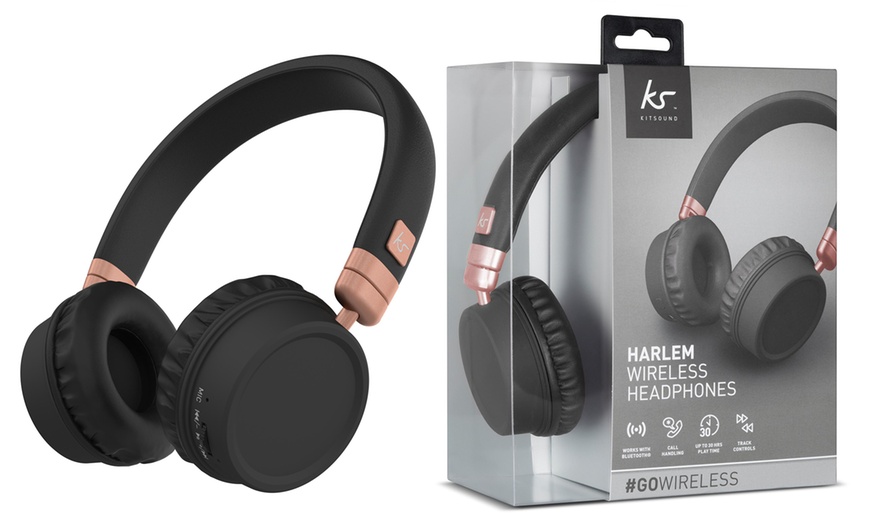 Kitsound harlem discount bluetooth rose gold