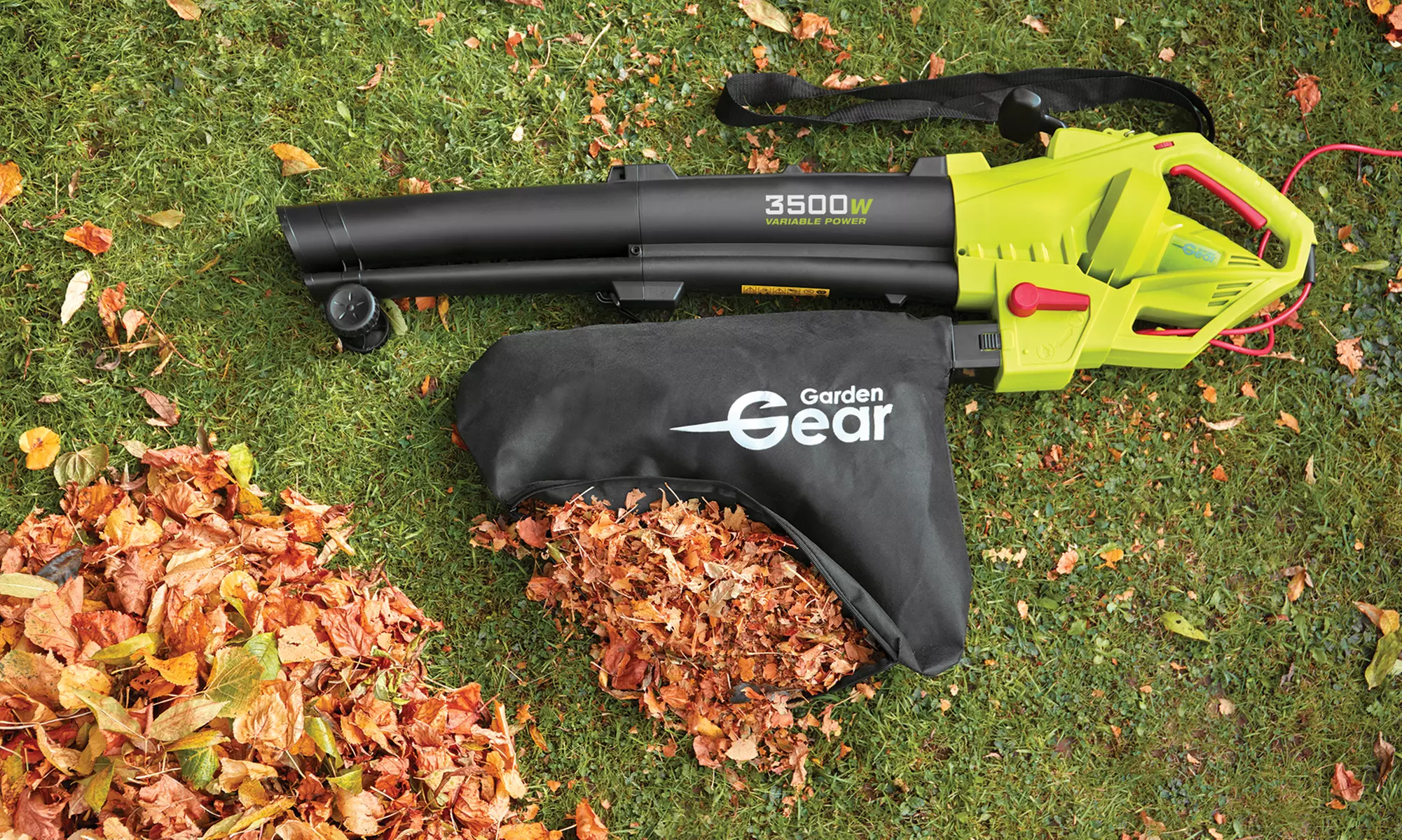 Garden Gear 3500W 3-in-1 Blower, Vacuum and Shredder