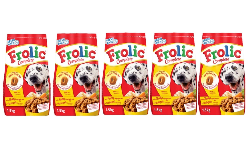 Image 2: 5-Pack of Frolic Dogs' Dry Food 