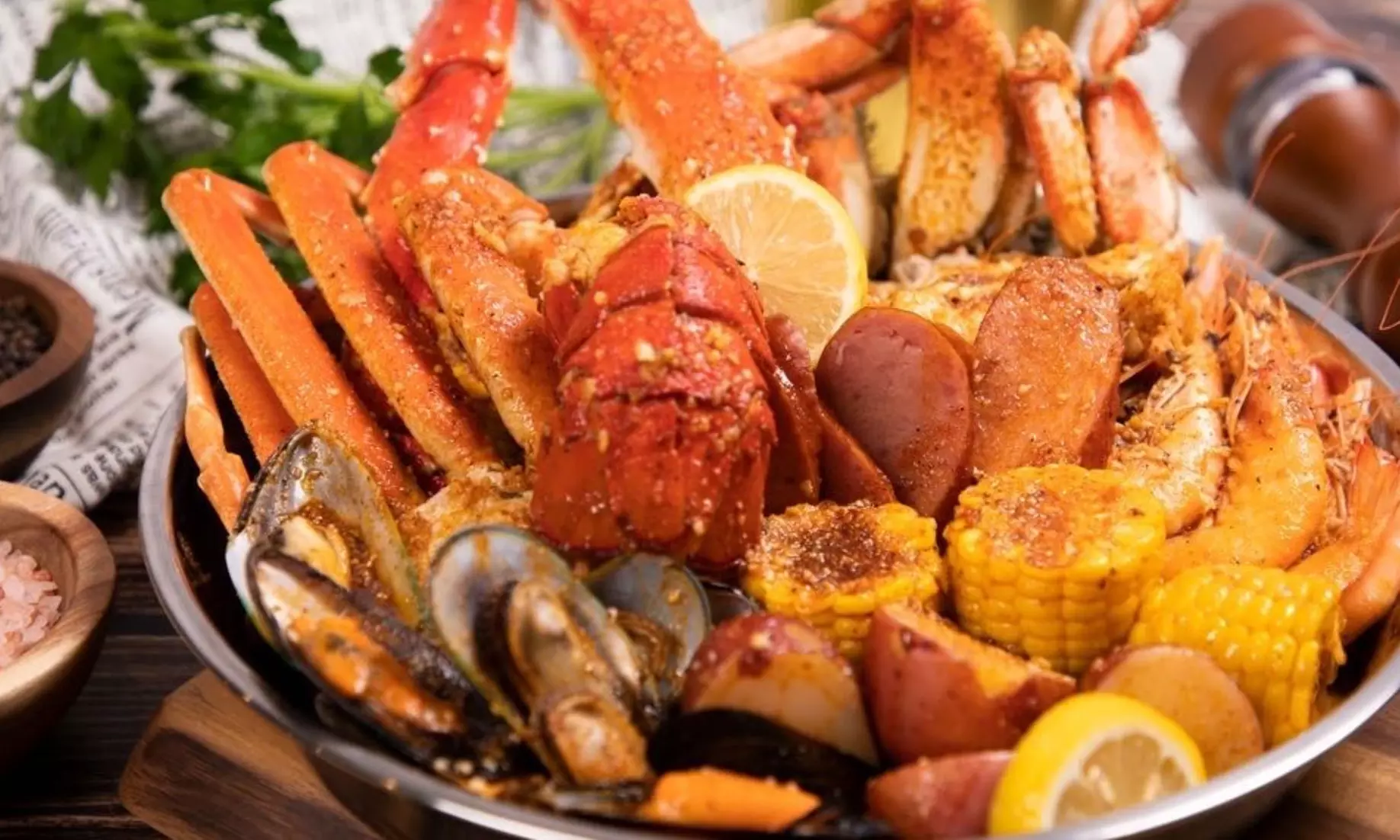 Seafood, Hibachi, Drinks, and More for 2, 4, or More at The One Express (Up to 22% Off). Two Options Available. - Primary Image
