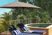 Costway 13ft Outdoor Double-Sided Table Umbrella with Optional LED Lights - Second Medium