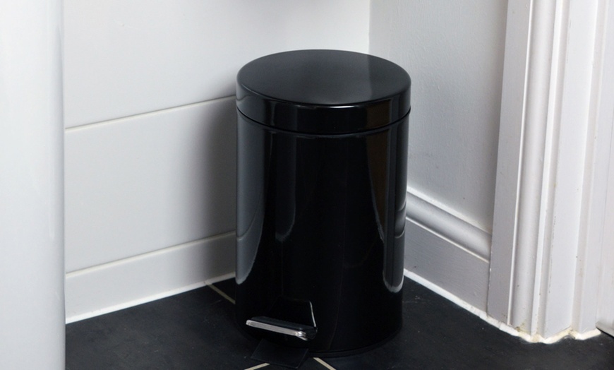 Image 5: Stainless Steel Pedal Bin