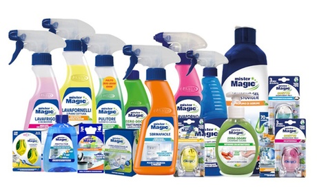 Fino a 11 pezzi in set pulizia Mr Magic