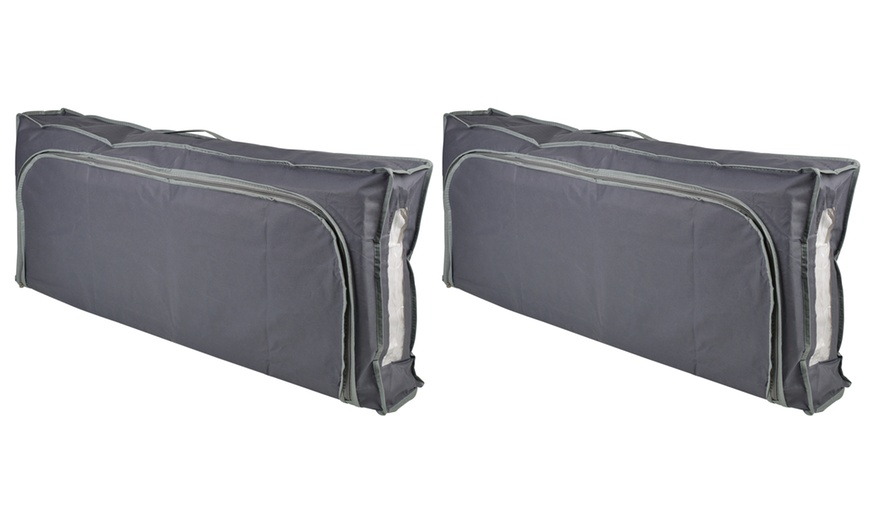 Image 5: Large Dark Grey Underbed Storage