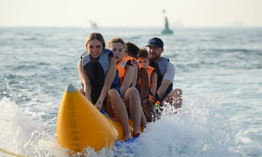 Image 8: Banana or Donut Ride at Break Water Adventure at Palm Jumeirah