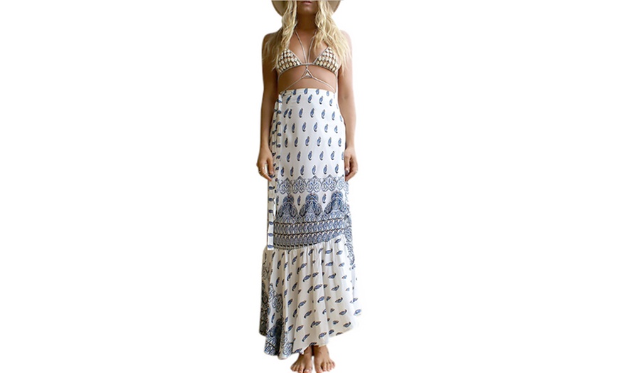 Image 4: Wrap-Around Beach Skirt