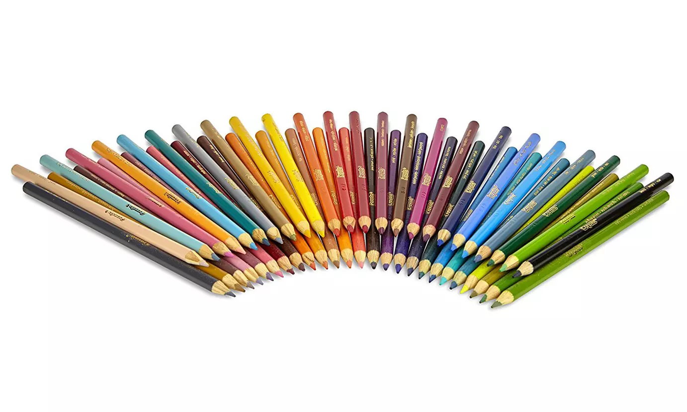 Crayola Vibrant Colors Pre-Sharpened Colored Pencils (50-Count) - Primary Image