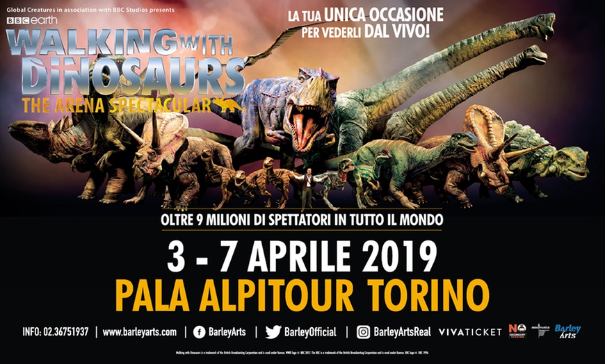 Image 1: Walking with Dinosaurs a Torino