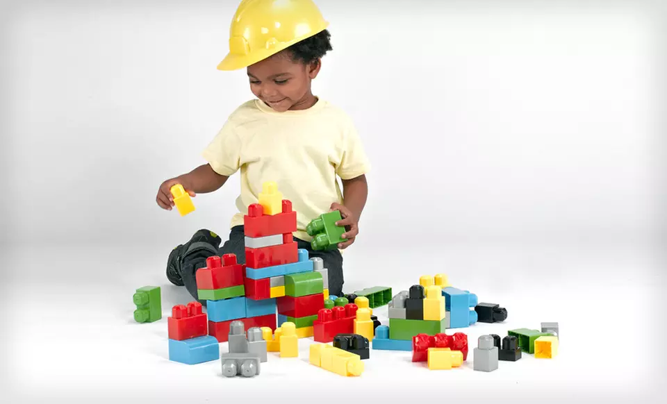 $20 for a 150-Piece Plastic-Block Set with Vinyl Tote Bag ($39.99 List Price). Free Shipping and Free Returns. - Primary Image