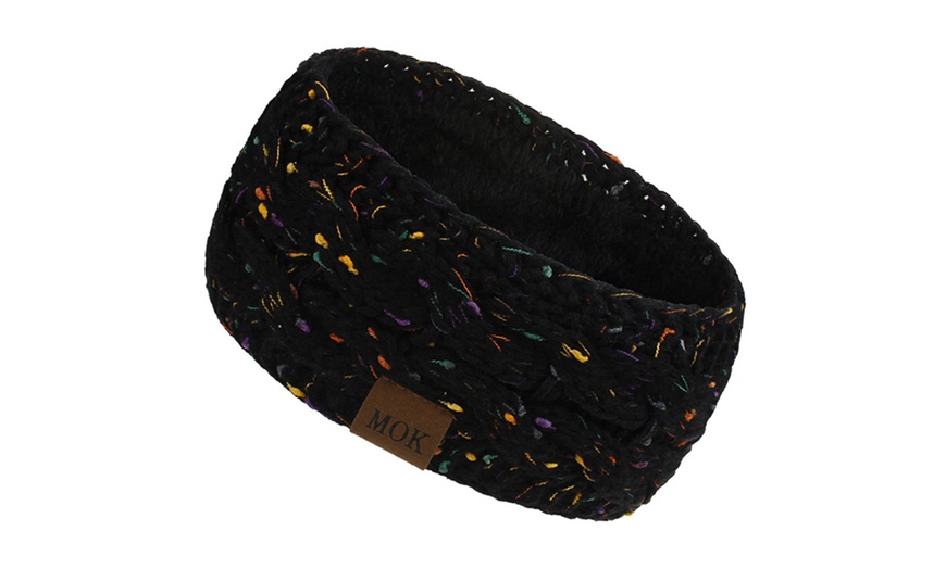 Image 5: Soft Fleece Lined Headband and Ear Warmer