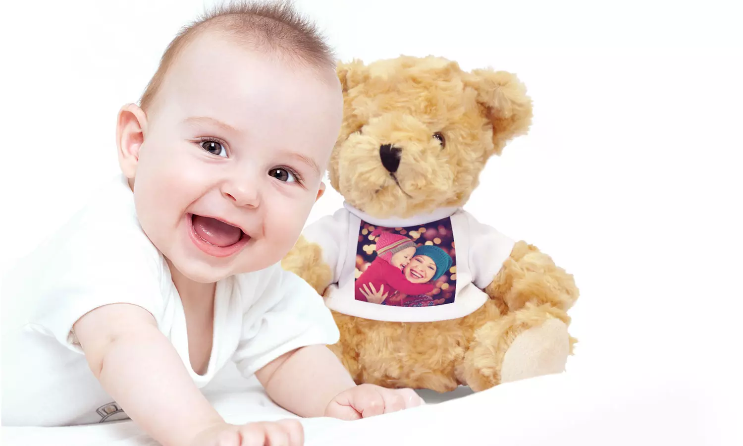 Custom Photo Teddy Bear (Up to 91% Off) - Primary Image
