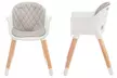 Chaise haute enfant 2 en 1 SIENNA Kinderkraft, coloris au choix - Image 5