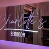 Image 3: Custom LED Name Mirror from Justyling