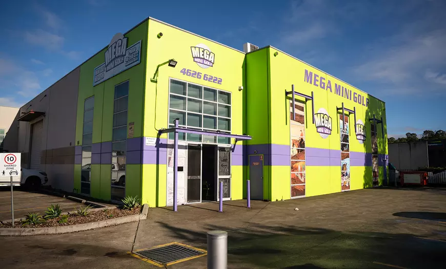 Image 2: Mega Mini Golf Group Deal 18 Hole Course For Up to Ten People 