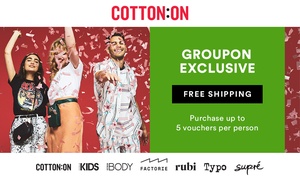 Cotton On & Co: $35 Credit 