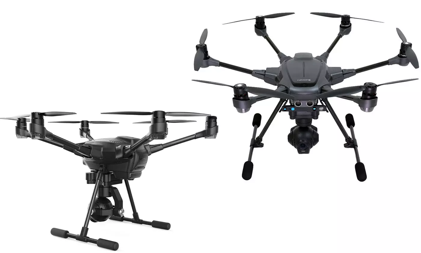Yuneec Typhoon H Hexacopter Drone with Gimbal-Mounted 4K Camera Bundle - Primary Image