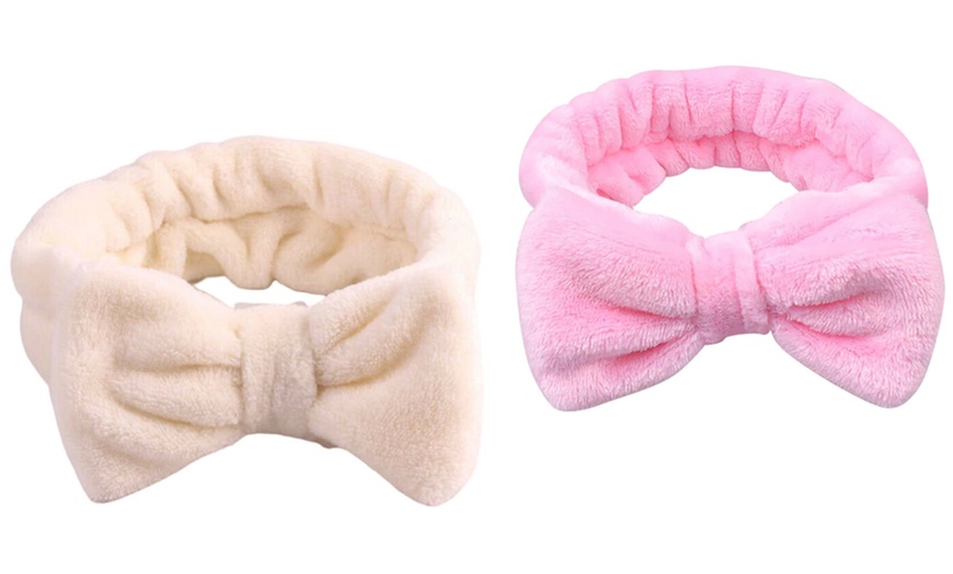 Image 14: Bow Plush Headband