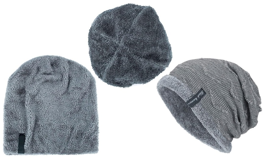 Image 6: 1x oder 2x Beanie-Mütze