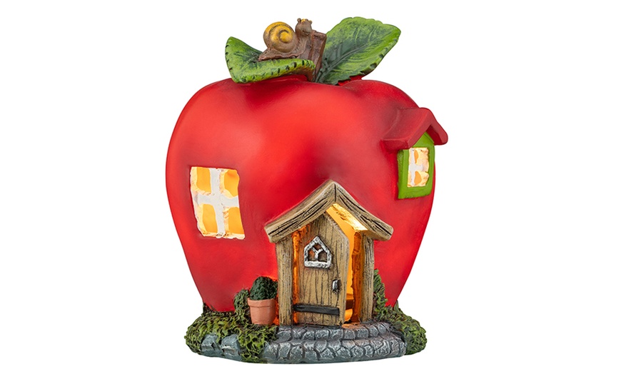 Image 5: Solar LED Light-Up Fairy House