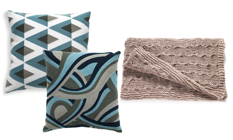 Cuscini o coperta in cotone disponibili in 3 modelli