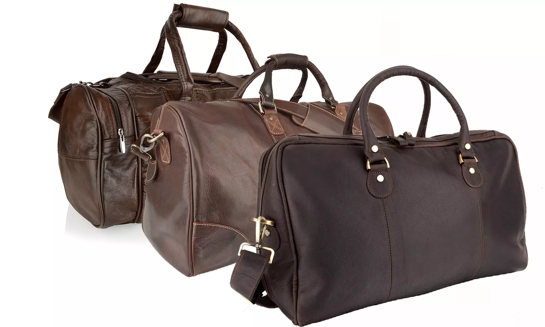 Hochwertige Reisetasche aus Leder im Modell nach Wahl - Primary Image