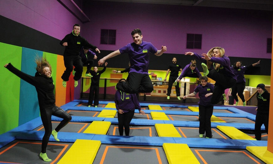 Image 2: Trampoline Park Access