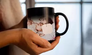 1, 2 ou 3 mugs personnalisables, modèle classique ou magique, sur HelloDeco (jusqu'à 77% de réduction)
