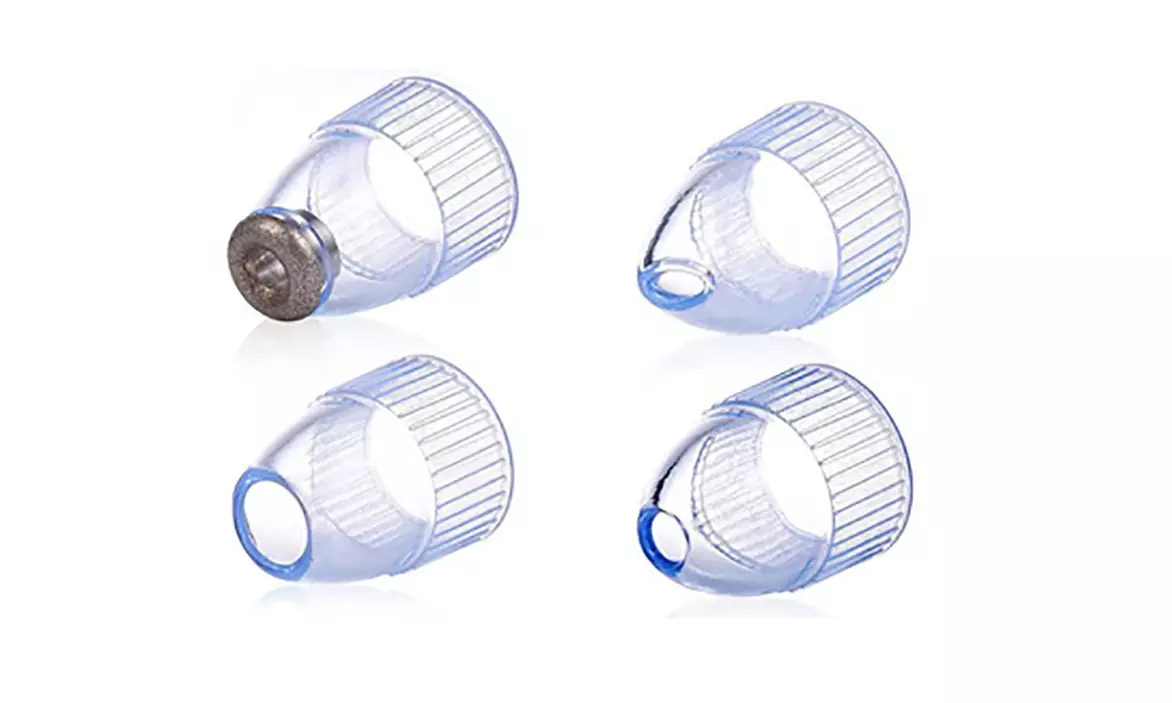 Gesichts-Poren-Sauger gegen Mitesser in Weiß - Second Medium