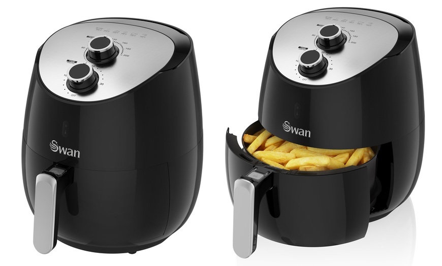 Image 2: Swan 5L Manual Air Fryer
