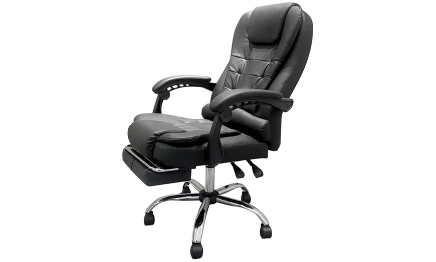 Image 5: Ergonomic Office Chair with Massage Function