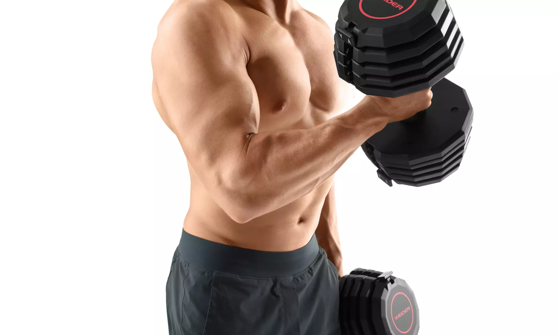 Weider Select-A-Weights 100Lb. Dumbbell Set - Primary Image