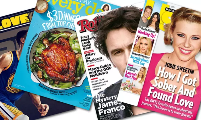 52 issues of Us Weekly & Other Magazine Subscriptions (Up to 55% Off). Four Options Available.      - Primary Image